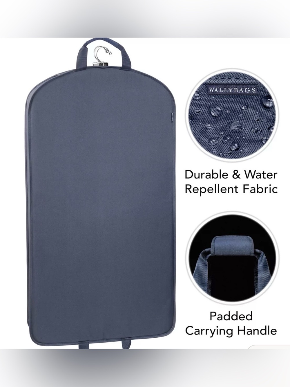 Brand New-WallyBags 40” Deluxe Travel Garment Bag